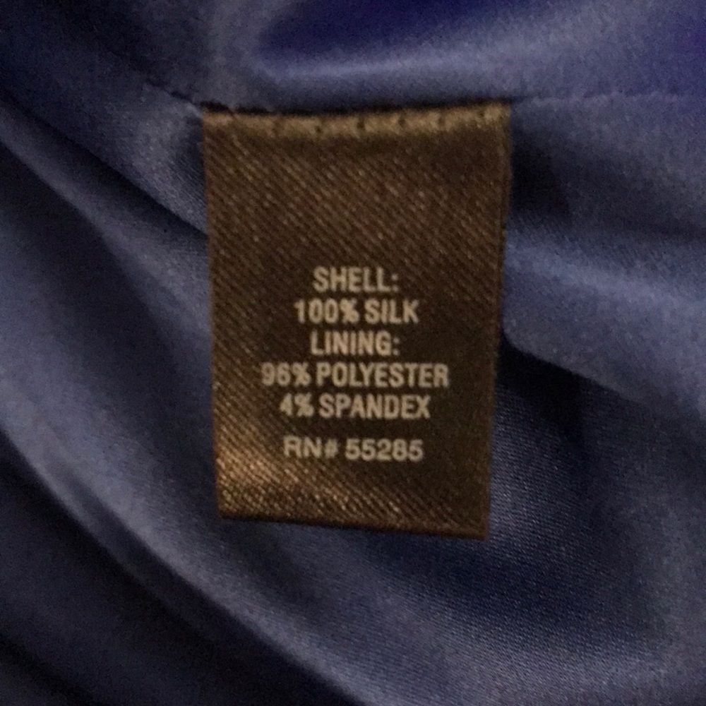 Royal blue ruffle dress - Picture 3 of 9